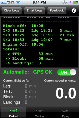 pilot logbook iphone app