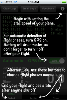 flight timing app